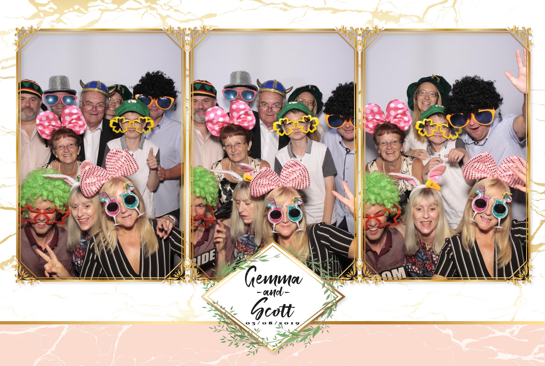 Gemma & Scott's Wedding | View more photos from the event at gallery.myphotoboothexperience.co.uk/u/MyPhotoBoothExperienceLtd/Gemma-Scotts-Wedding